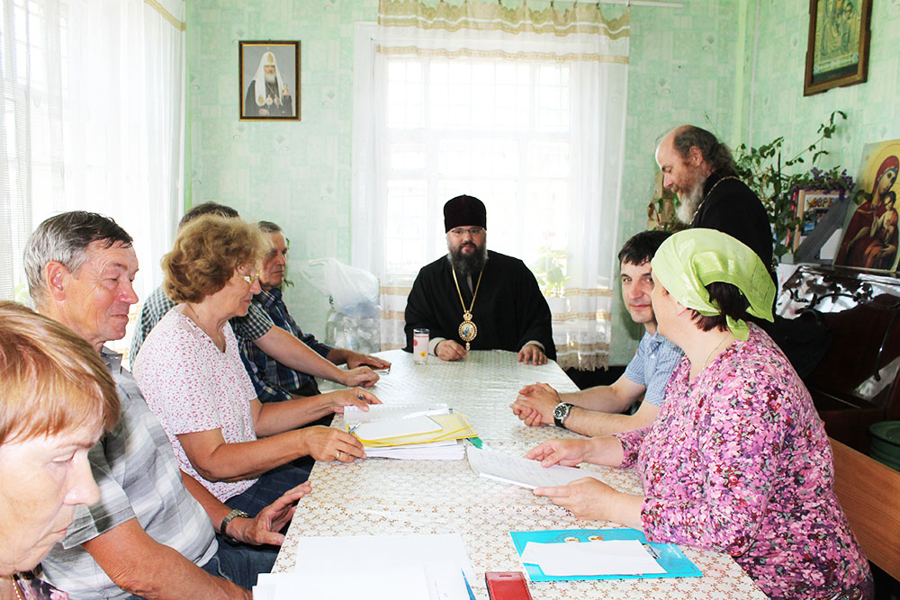 Очередное совещание по вопросам строительства храма