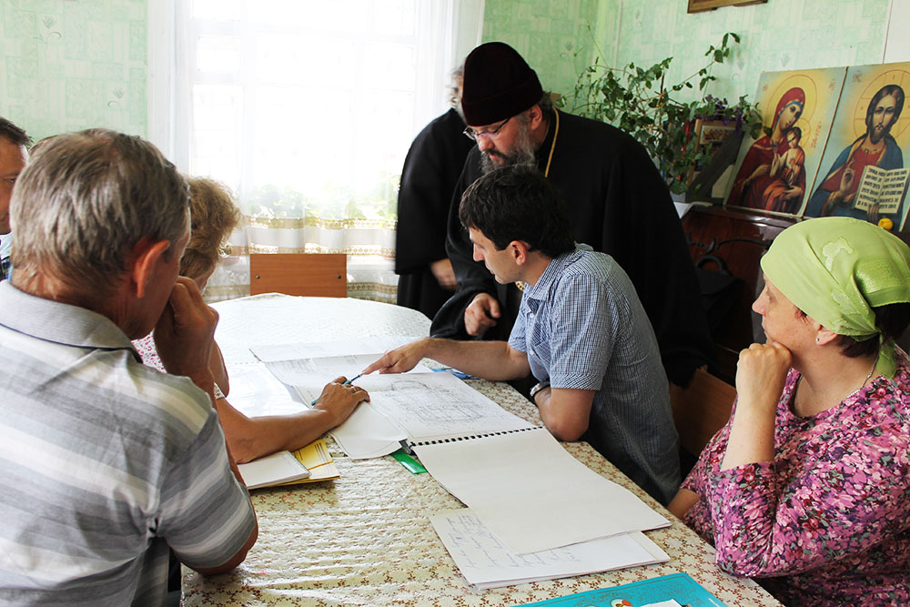 Очередное совещание по вопросам строительства храма