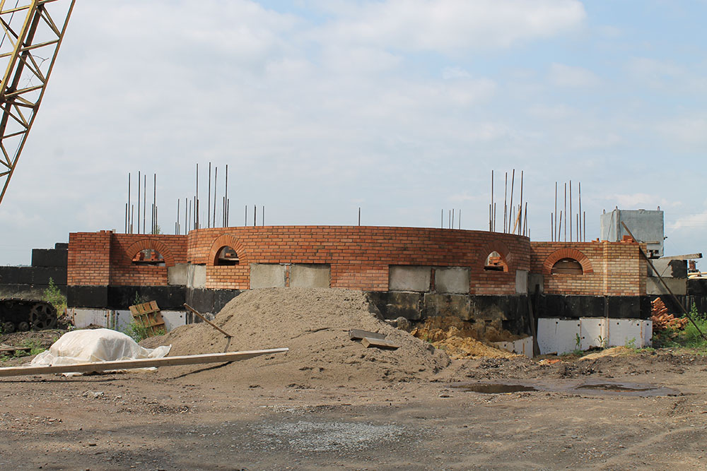 Завершен очередной этап строительства в 2014 году.