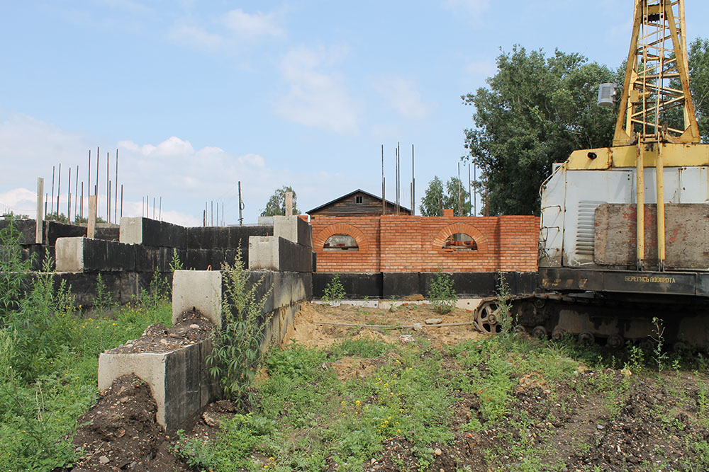 Завершен очередной этап строительства в 2014 году.