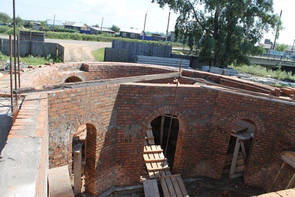 Завершен очередной этап строительства в 2014 году.