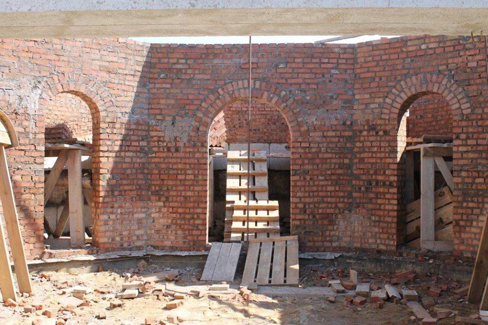 Завершен очередной этап строительства в 2014 году.