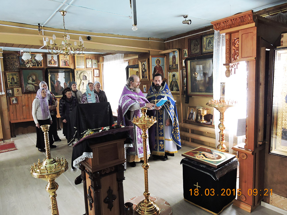 18 марта 2015 г. исполнилось 14 лет как заслезаточила икона Казанской Божией Матери в с. Казачинское Казачинского района Красноярского края.