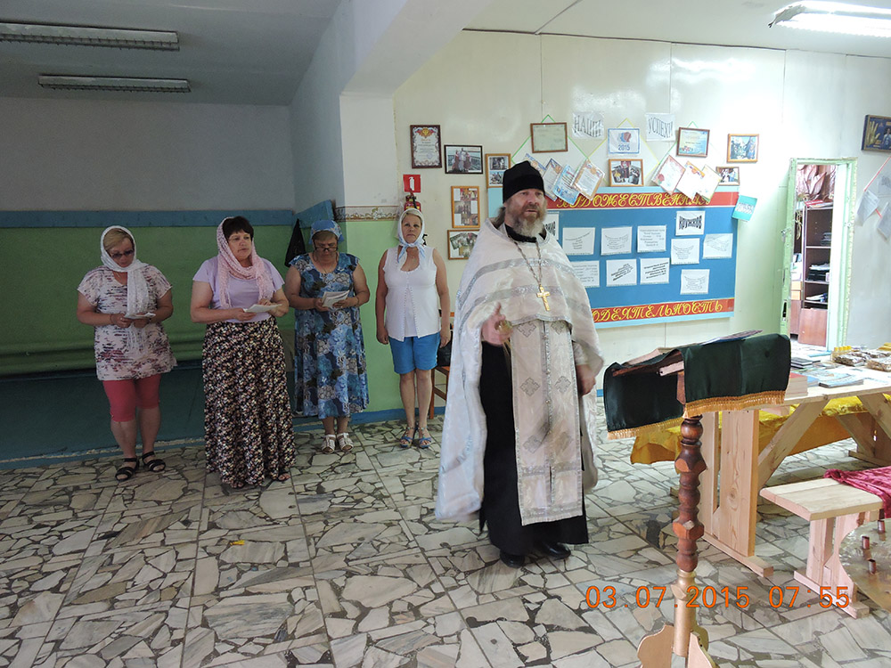 Миссионерская поездка Енисейской Епархии в д.Матвеевка